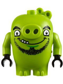 Leonard - Lego Angry Birds Minifigure