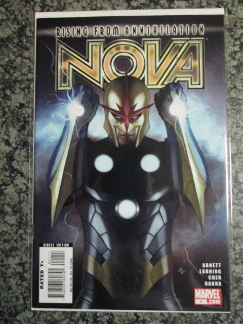 Nova #1 (Near Mint, Inside Sleeve - 2007) 1st Printing, Marvel Comics