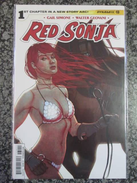 Red Sonja #13 (Near Mint - 2014) New Story Arc, Dynamite Entertainment