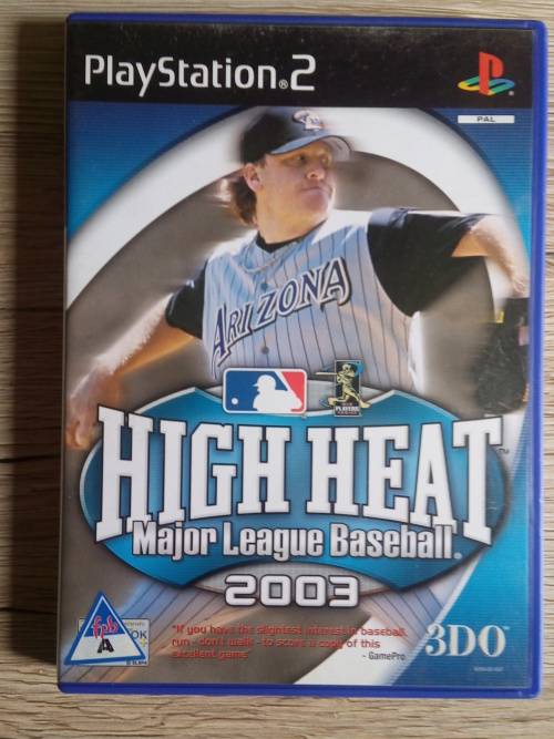 High Heat Major League Baseball 2003 (PlayStation 2) Like New