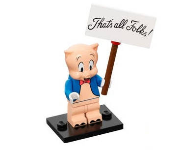 Porky Pig (Looney Tunes) Lego Minifigure