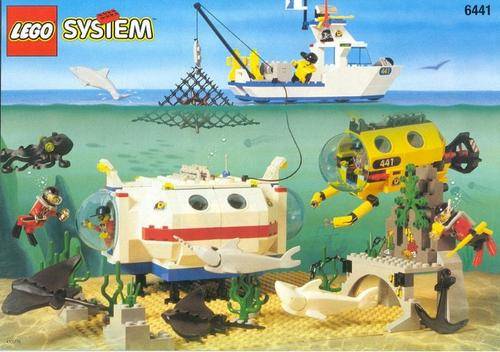 Classic Lego Sets from the Divers series