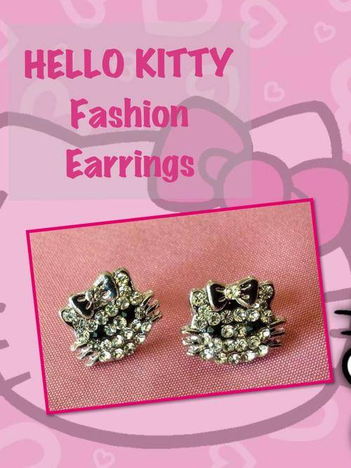 Hello kitty fashion earrings