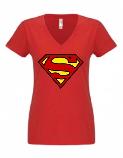 Superman ladies imported T-shirt