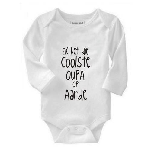 Ek het die coolste oupa op aarde baby grow