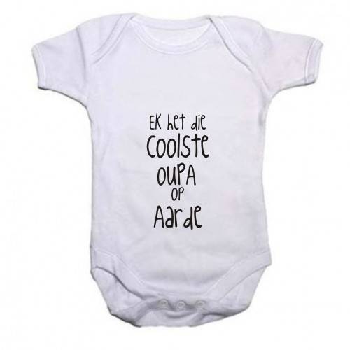 Ek het die coolste oupa op aarde baby grow