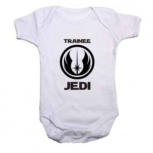 Trainee Jedi baby grow - ONLY 3-6 months Available