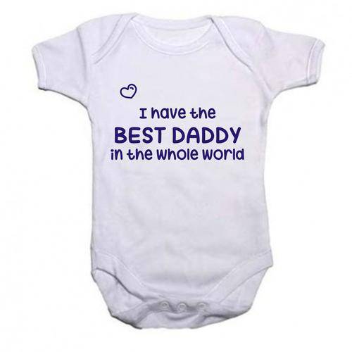 I have the Best Daddy in the whole world baby grow - ONLY 3-6 months Available