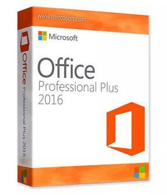 Microsoft Office 2016 Professional Plus Pro  Original License  Permanent
