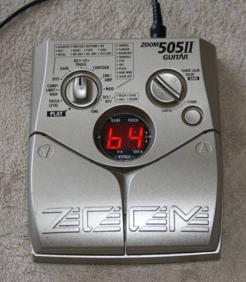 Zoom 505 II Guitar Mini-Multi Effects Pedal - Good Condition!!