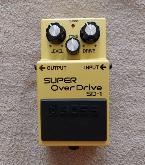 Boss SD-1 Super Overdrive Guitar Effects Pedal