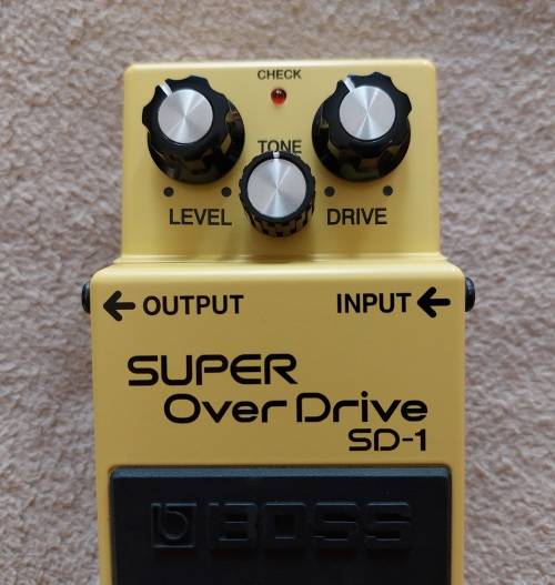 Boss SD-1 Super Overdrive Guitar Effects Pedal