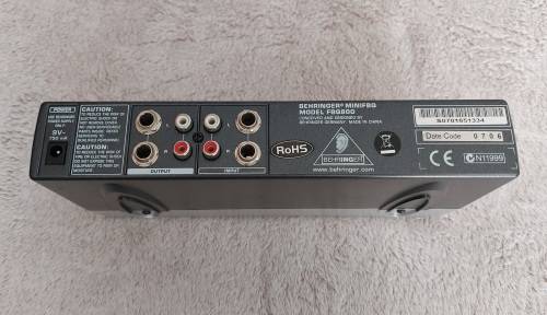 Behringer Mini FBQ 9 Band Graphic Equaliser