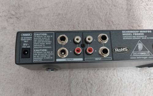 Behringer Mini FBQ 9 Band Graphic Equaliser