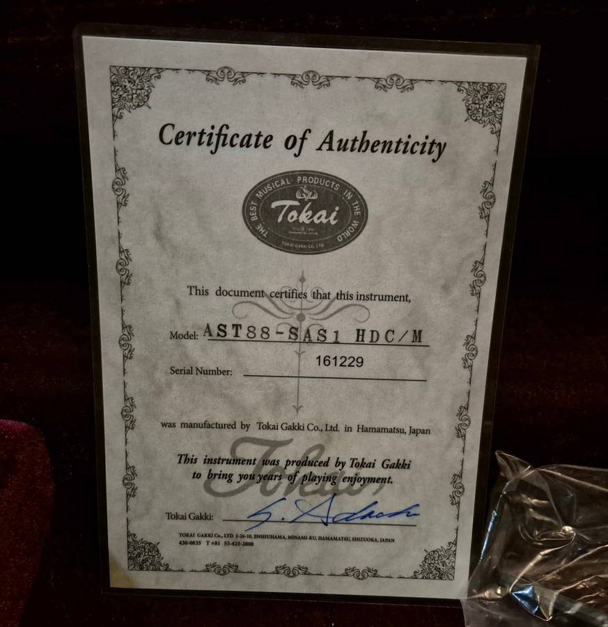 Tokai MIJ Goldstar Sound AST88 Stratocaster Guitar