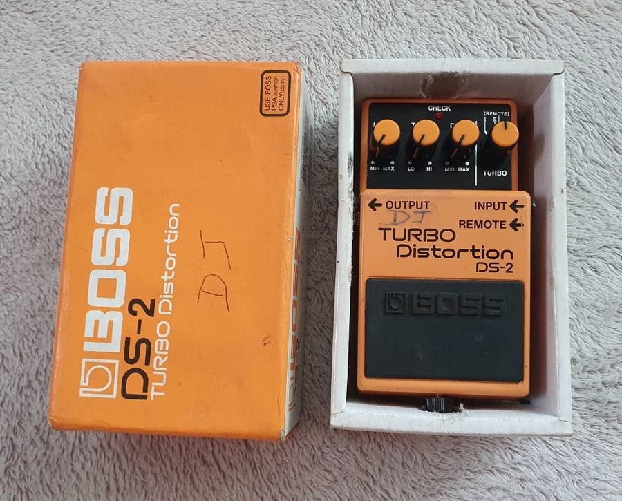 Boss DS-2 Turbo Distortion Guitar Pedal