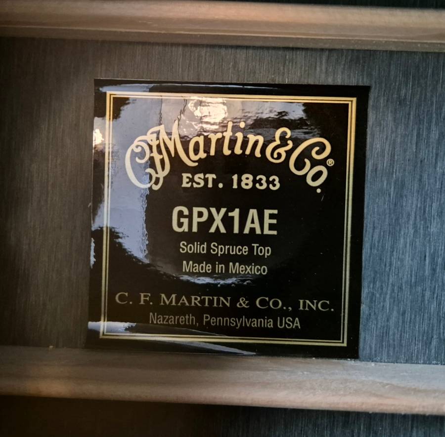 Martin GPX1AE Acoustic Guitar