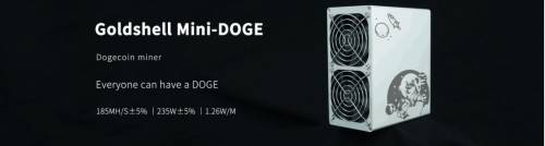 Goldshell Mini-DOGE Miner -second hand