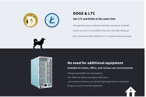 Goldshell Mini-DOGE Miner -second hand