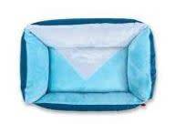 Dogs Life - Vintage Lounger Waterproof Winter Bed - Blue (large)