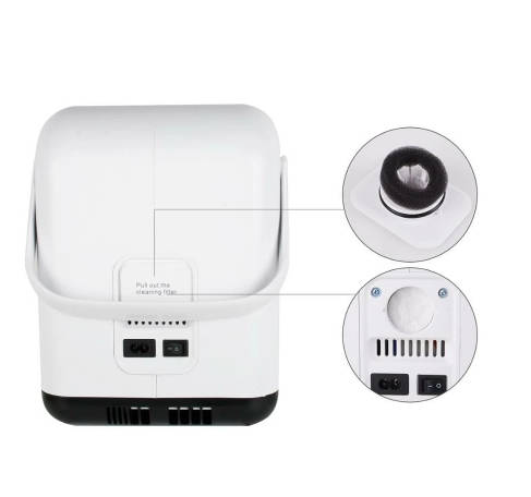 Portable Oxygen Concentrator 1-6L/min with Anion Function Adjustable Full Touch Oxygen Machine for H