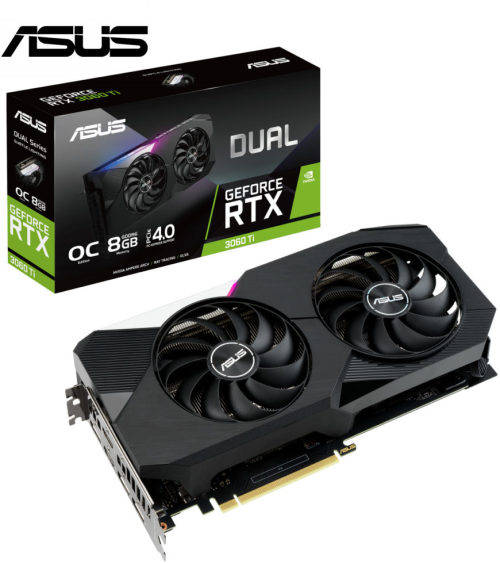 RTX 3060TI ASUS DUAL- RTX 3060TI-O8G- V2