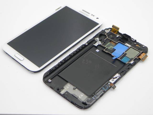 ORIGINAL!! Samsung Galaxy Note 2 LCD WHITE N7100 FREE TOOLKIT!!
