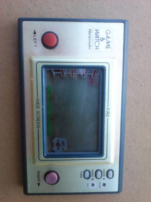 1981 Nintendo "Fire" Game @ Watch (Working)