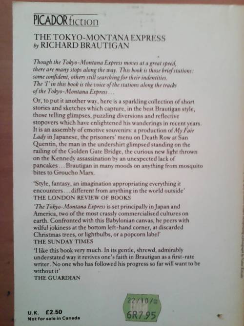 The Tokyo-Montana Express (Paperback)