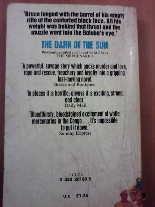 The Dark of the Sun (Paperback) Wilbur Smith