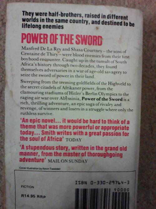 Power of the Sword (Large Paperback) Wilbur Smith