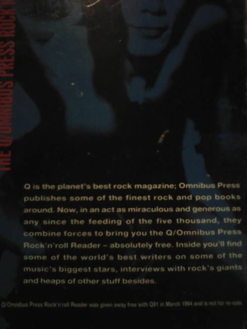 The Q/Omnibus Press Rock N Roll Reader (Paperback)