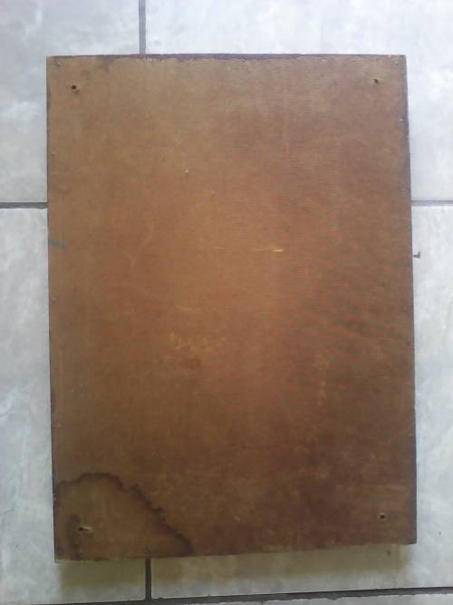 Varnished Pine Printers Tray