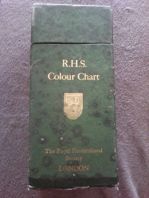 1969 R.H.S Colour Chart In Original Box - Includes Documentation