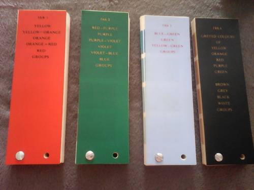 1969 R.H.S Colour Chart In Original Box - Includes Documentation