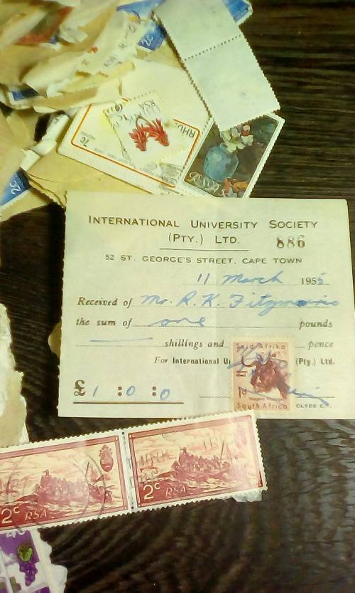 200 + Stamps in Box - Southern Rhodesia / RSA / British - See Description