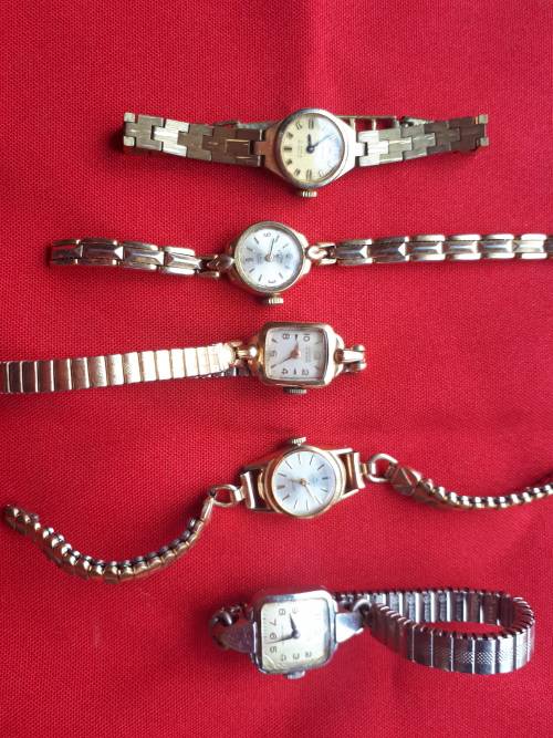5 x Vintage Highly Collectable @ Valuable Watches (See Description)