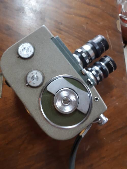 Vintage Kallo Silver 8mm Movie Camera