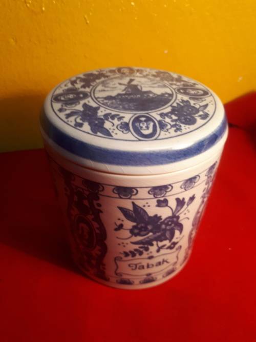 Delft Porcelain Humidor