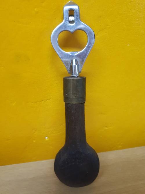 Vintage Flask Shaped Bottle Opener