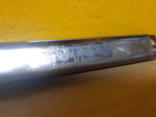 Circa 1920`s M. Hohner Rheingold Harmonica in Original Case