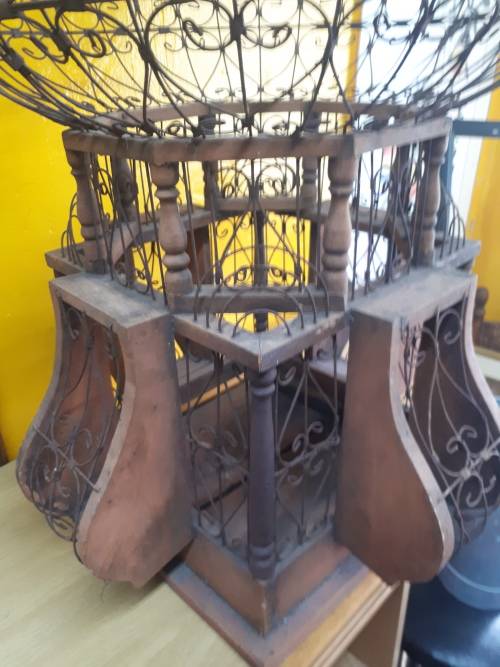 Large Stunning Highly Detailed Victorian Bird Cage
