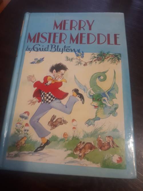 Enid Blyton Merry Mister Meddle 1971 Hardcover