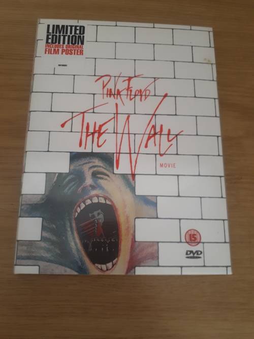 Limited Edition Pink Floyd The Wall DVD Includes Original Film Poster
