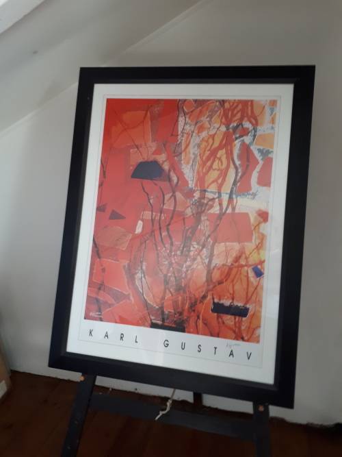 Karl Gustav Popular SA Artist 1965 - Framed Limited Numbered Signed Print