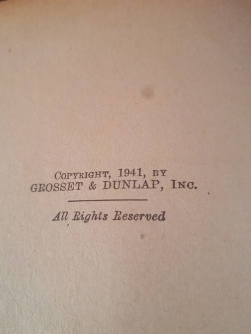 Rare 1941 First Edition `The Clue In The Patchwork Quilt by Margaret Sutton