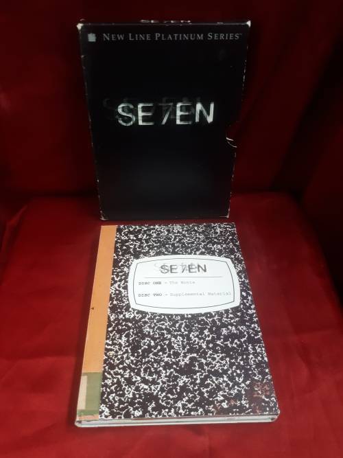 Rare 1995 New Line Platinum Series `SE7EN` 2 Disc DVD Boxset