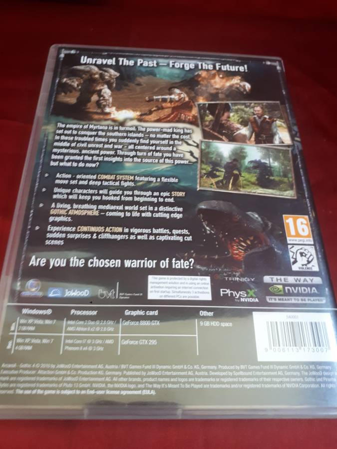 ARCANIA GOTHIC 4 `PC`