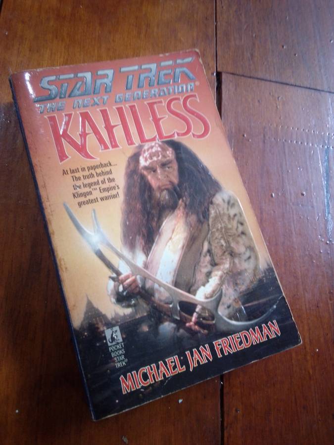 Star Trek TNG - KAHLESS 1997 Paperback