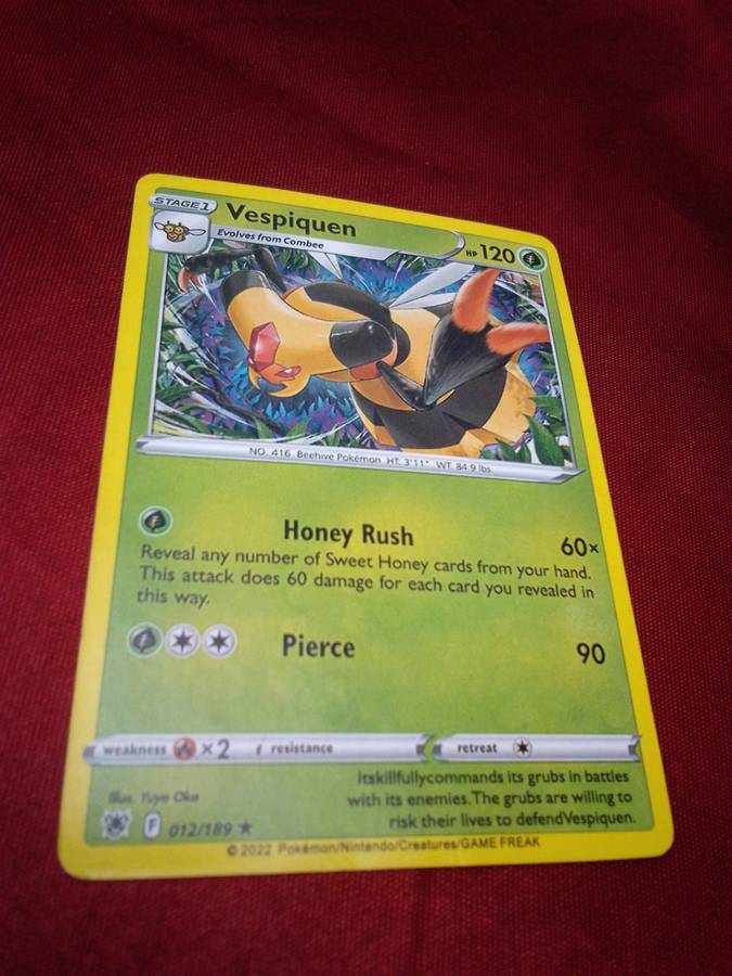 Pokemon Silver Tempest `Vespiquen`